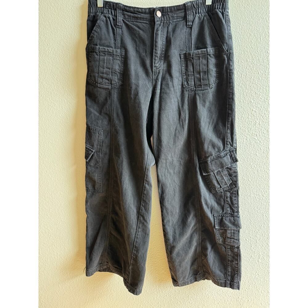 BDG Urban Outfitters Sz 31 Black Y2K Cargo‎ Pants Cotton EUC - Picture 9 of 10
